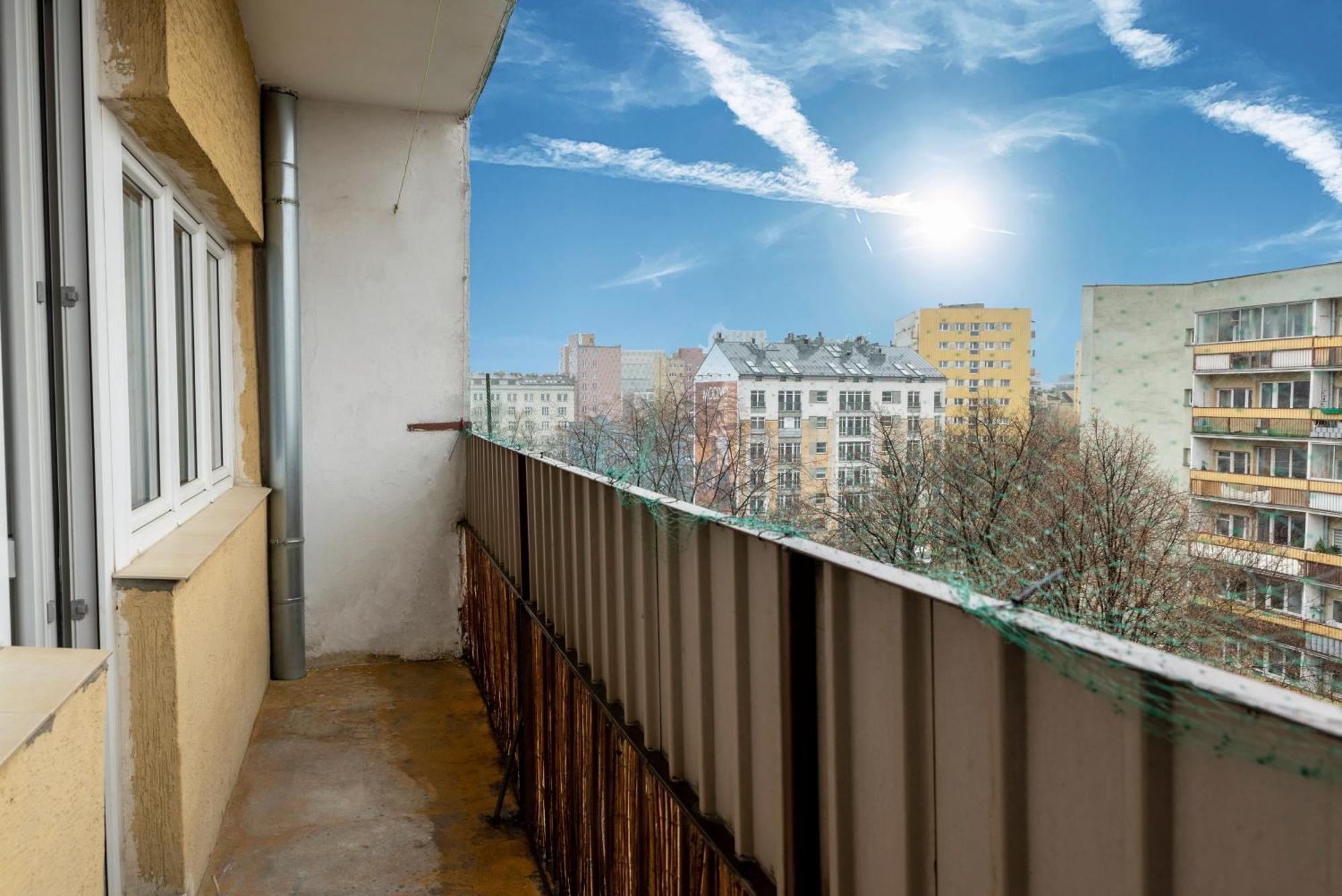 Comfy Flat In The City Center. Great View. Apartment Варшава Екстериор снимка